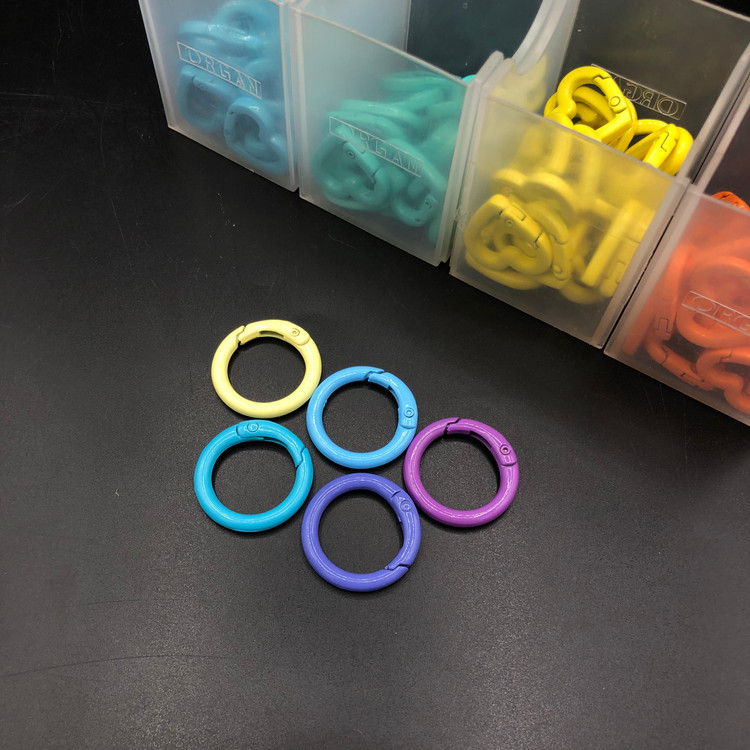 قفل رنگی طرح گرد