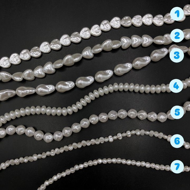 مروارید ریسه ای طرح دار باروک 2