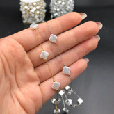 زنجیر استیل مرواریدی پروانه و ونکلیف