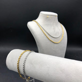 گردنبند و دستبند طنابی